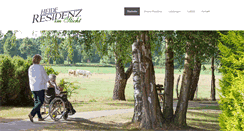 Desktop Screenshot of heideresidenz.com
